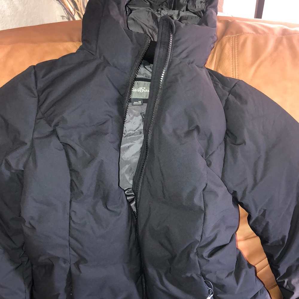 Eddie Bauer, Glacier Peak Seamless Stretch Down Duffle Coat